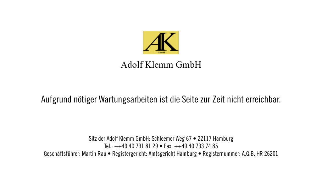 Adolf Klemm GmbH